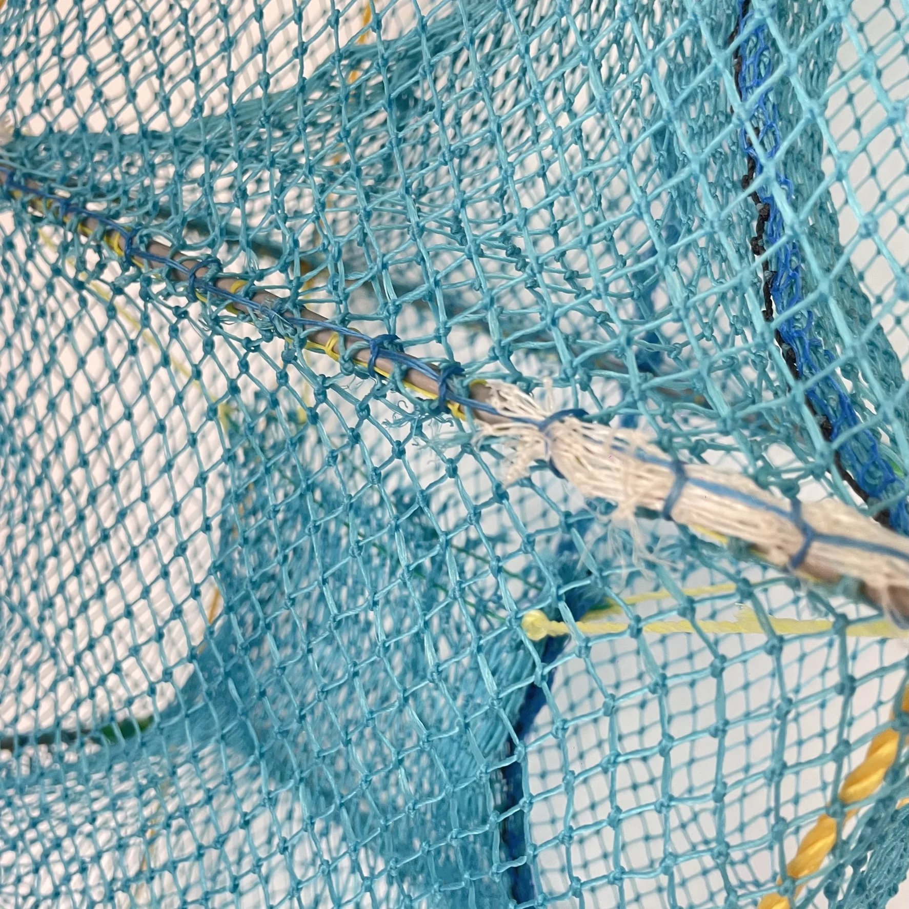 long train foldable fishing trap use in deep sea agriculture cage