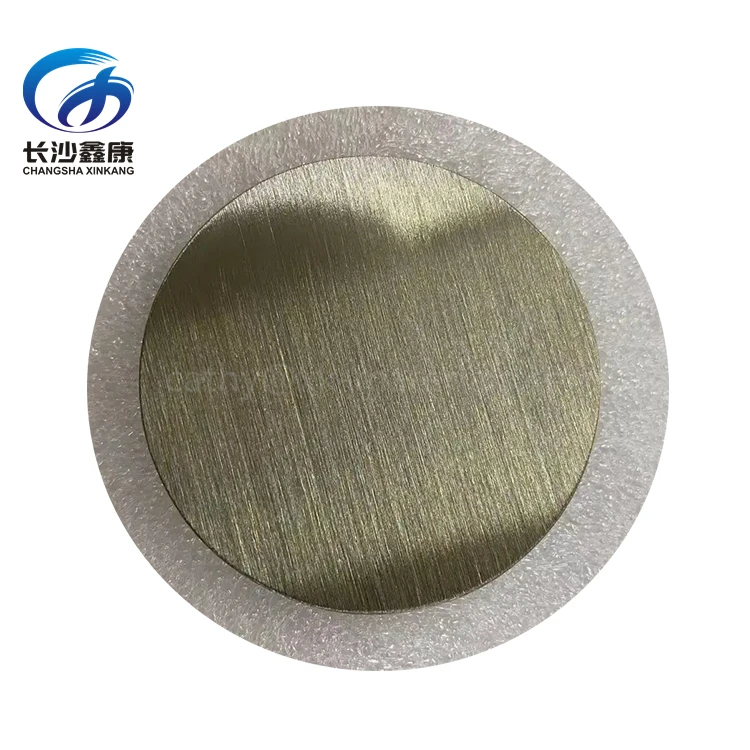 Pure Dysprosium Target 99.9% Rare Earth Dy Dysprosium Disc for Vacuum Coating