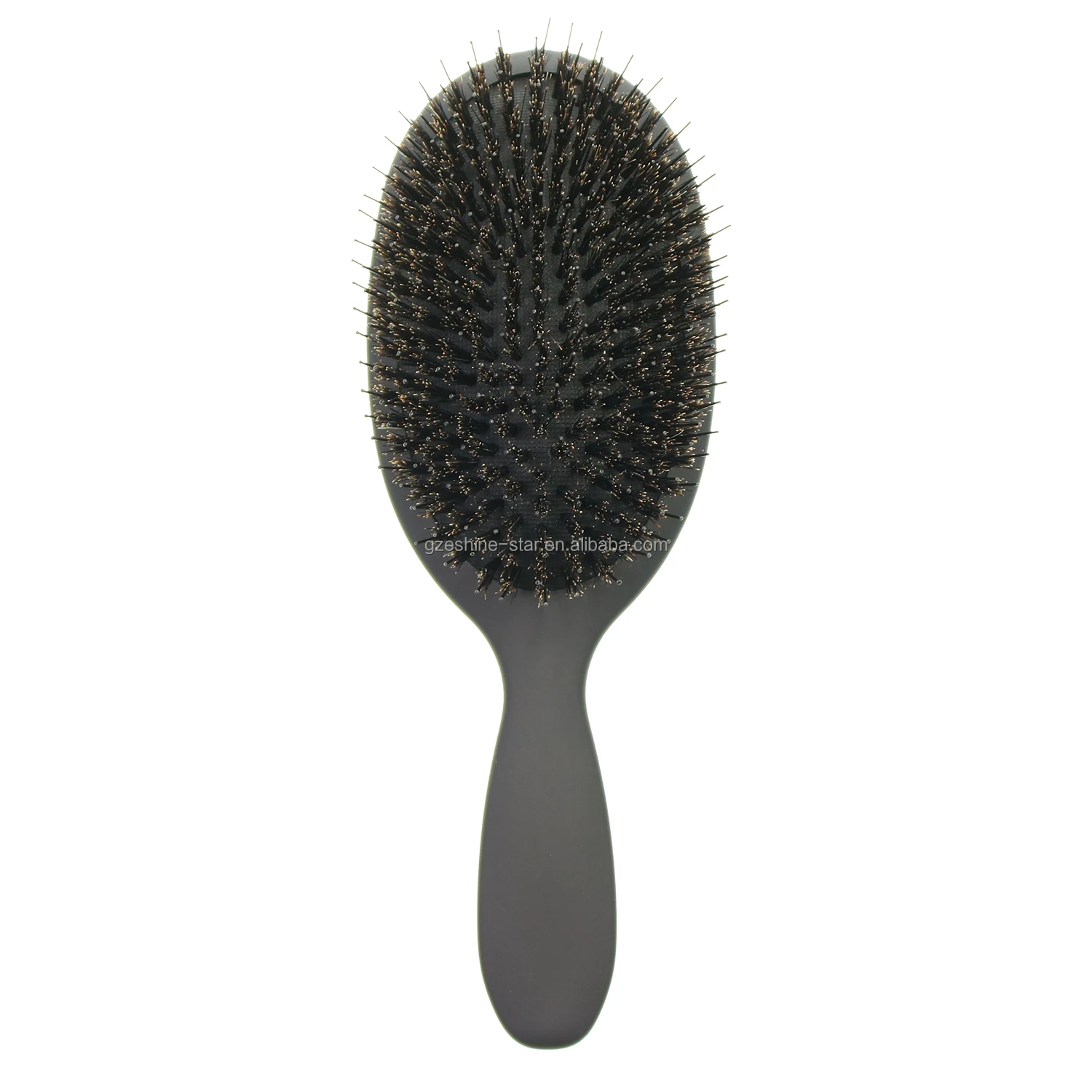 Private Label Oval Design Boar Mixed Nylon Bristle Wholesale Price Extension Wig Hair Brush