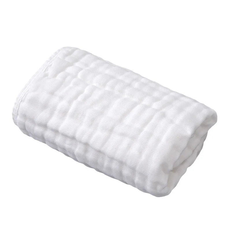 6 Layer Cotton Baby Face Cloth Gauze Towel Children Face Towels Baby Muslin Washcloths