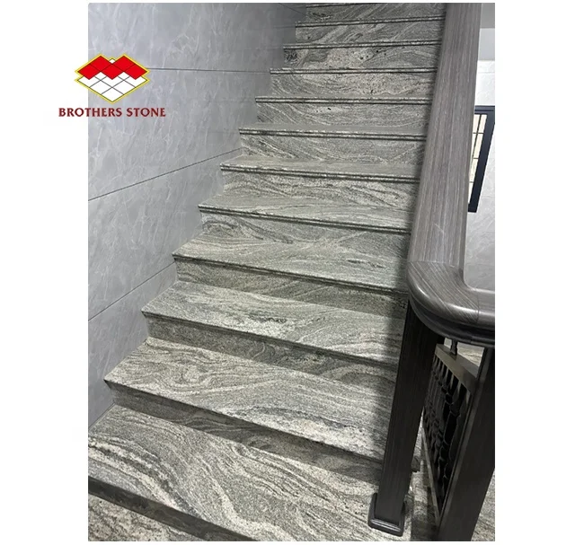 Chinese cheap Natural Juparana Wave sand kitchen granite  for countertop