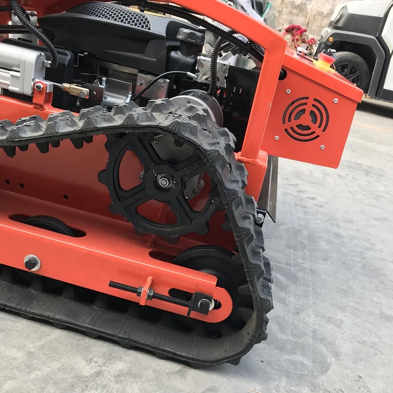 China Factory With Remote Control Automatic Small Crawler Mower 9 HP Golf Lawn Mower Low Price