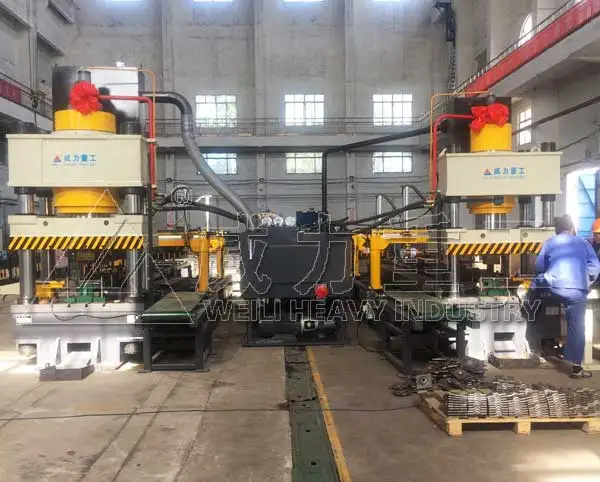 YW32-500T aneway house mine hole anchor rod matching silver black round square steel metal hydraulic press