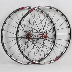 S90 MTB Mountain Bike Bicycle Milling Wheels Front 2 Rear 5 Sealed Bearing Japan Hub Disc Brake 26/27.5inch Wheelset Rim Bicycle