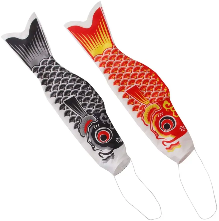 Индивидуальный дизайн японский флаг Koinobori Koi Nobori Carp Windsocks Streamers Fish Flag Decor