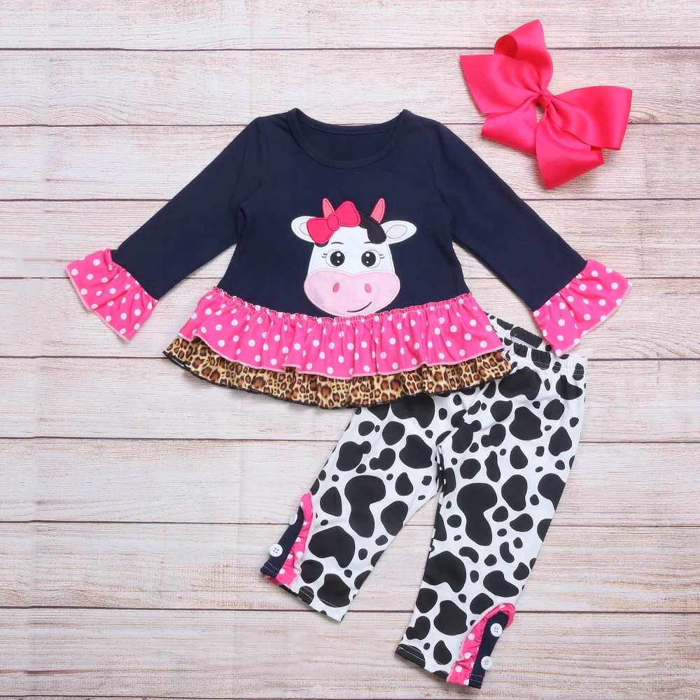 fall cheap outfit boutique cotton kids clothes fashion pajamas baby boy clothes