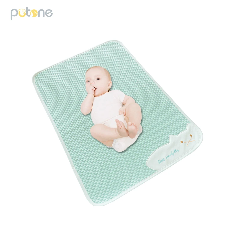 
15 years experience factory cotton washable baby changing mat reusable baby urine pad instantly absorbent baby changing pad 
