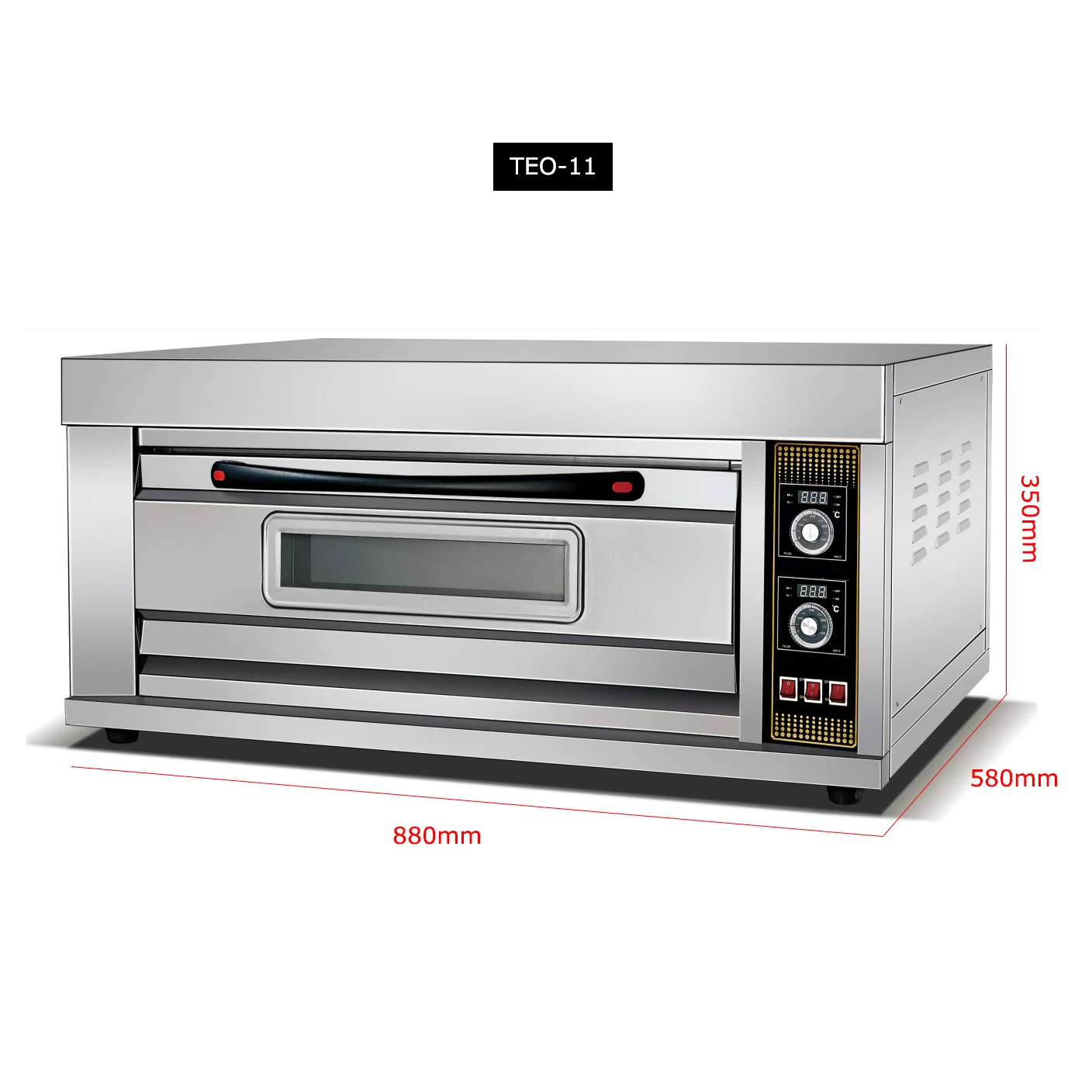 Cheap commercial Baking bakery oven parts industrial Electric baking oven for bread and cake