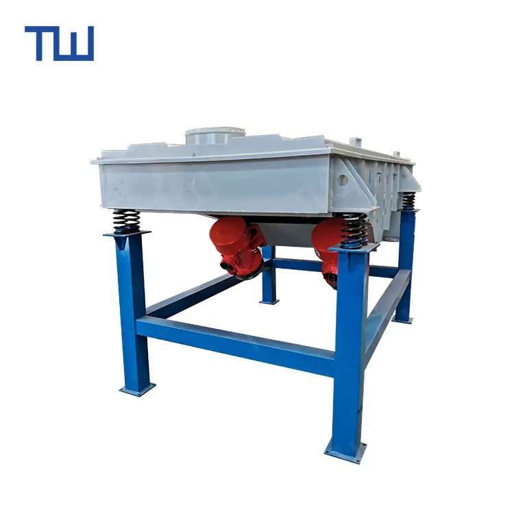 High Efficient Stainless Steel Linear vibrating screen Screening machine for sand processing