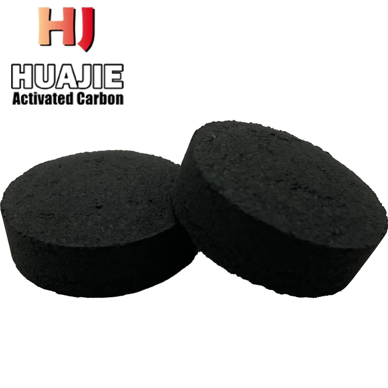 Wood Round Low Ash Coconut Shell Briquette Hookah Shisha Bbq Charcoal