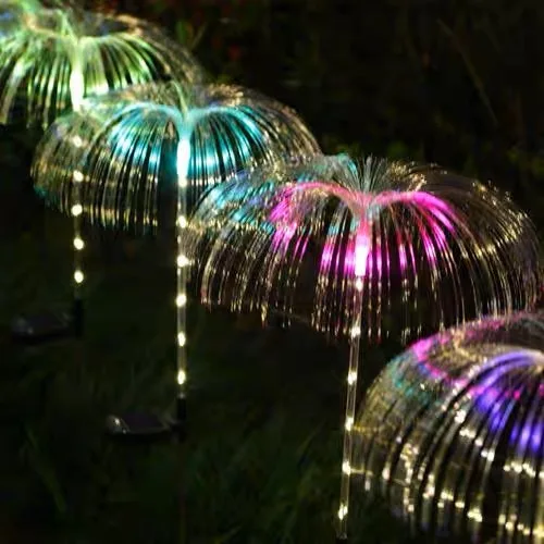 Solar Firework Light Garden Holiday Party Wedding Landscape Security Light Villa Park Decor Solar Light