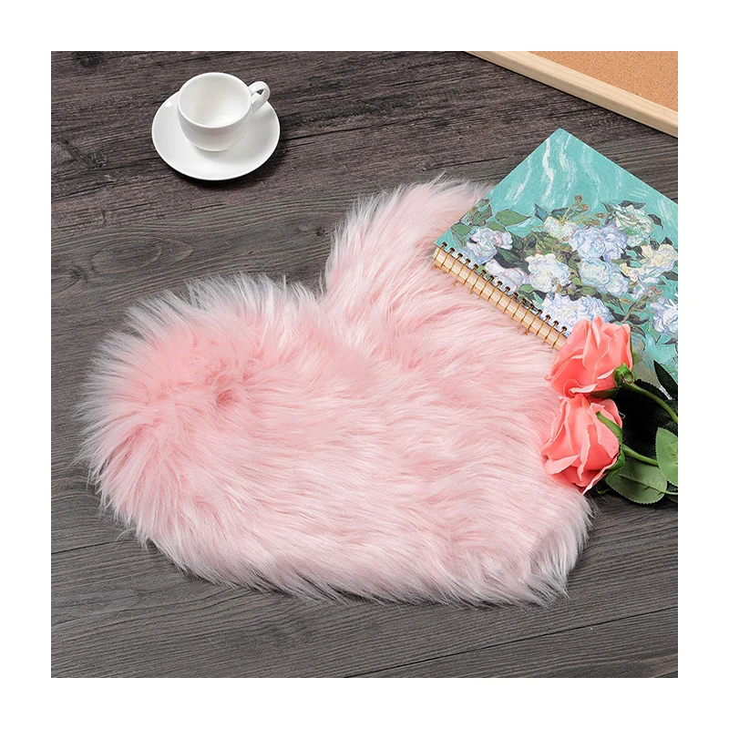 heart shape plush fluffy rugs carpets for bedroom room fluffy rug carpet shaggy rug bedroom kids room faux fluffy