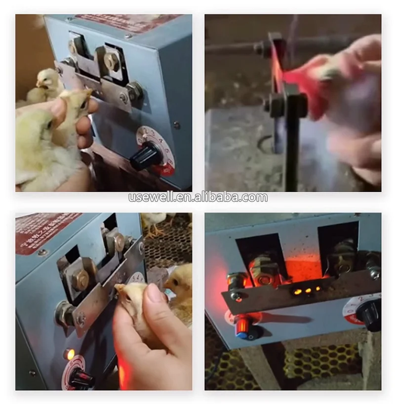 Farm Equipment Automatic Electric Debeaker Mouth Cutter Chicken Duck Debeaking Machine Poultry Beak Cutting Removing Machine