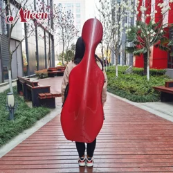 Aileen Best choice Composite material 4/4 Hard Cello Case (CSC-P303)