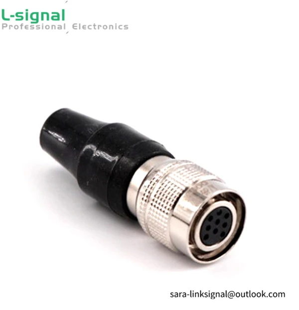 YC12 12mm Male Female Connector Miniature Aviation Plug M12 9 Pin Circular Connector