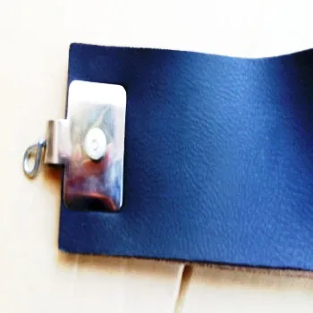 Индивидуальная Экологически чистая бритва для бритья точилка 2-слойная натуральная кожа нержавеющая сталь шелкография логотип удаление волос бритье