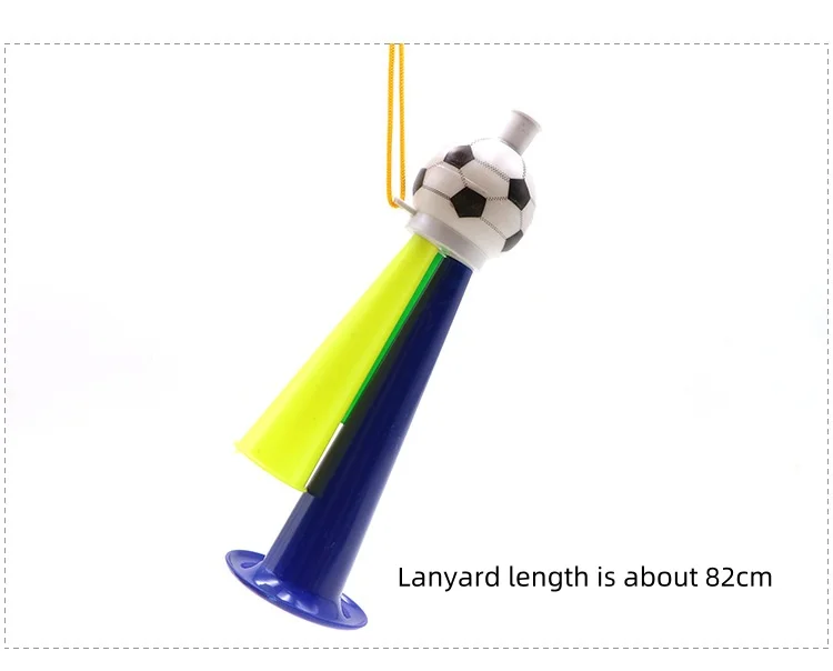 Concert Competition Noise Maker Small Gift Wholesale Small Sports Fans Cheer Toy Football Cheering Trumpet
