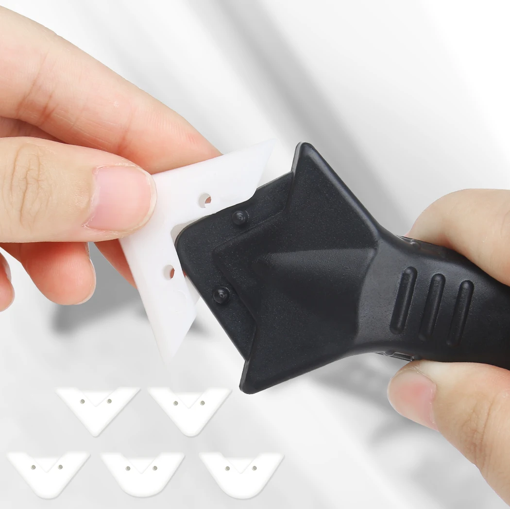Three in One Silicone Remover Sealant Smooth Scraper Caulking Decorative Agent Grouting Kit Floor Mold Tool Kit Accessories