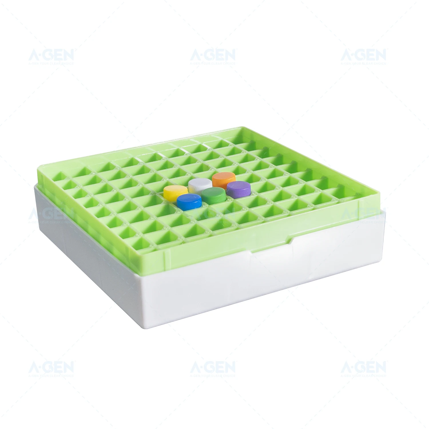 81well 100 wells Cryo PC Freezer Box adaptable 1.5mL Cryogenic Vial