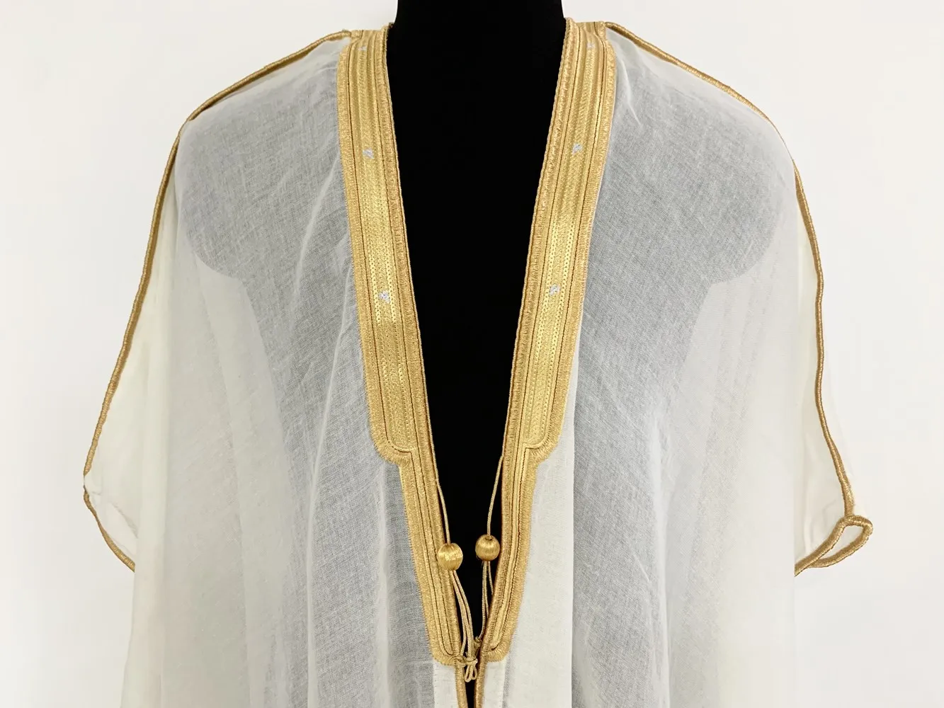 arab fabric Qatar Kuwait kurta design omani heavy islamic thobe for translucent stitching jubba abaya bisht for men