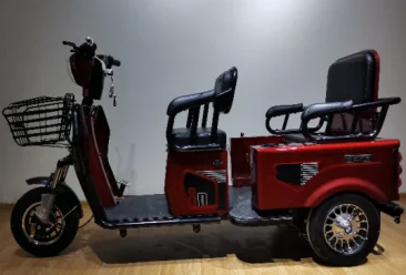 Factory direct sales 48v500w horizontal front suspension non-slip soft start tubeless sports electric tricycle