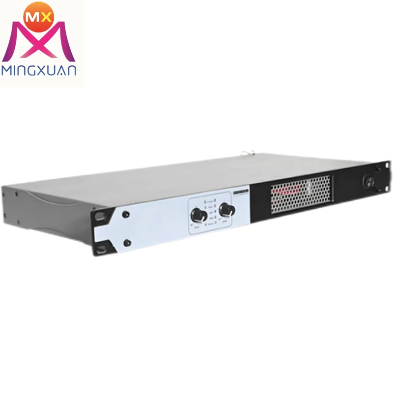 Professional two-channel pure rear stage high-power amplifier 1U Digital