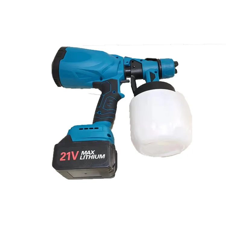 Big Tree Hot Selling Customized Rechargeable Lithium Adjustable Large Capacity Power Electric Air Paint Spray Guns Painting Car