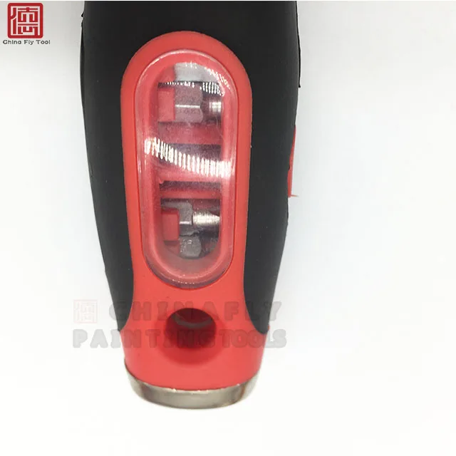 
CTSC012 Top quality 15 in 1 rubber handle stainless steel mirror polishing blade sharp edge scraper putty knife 