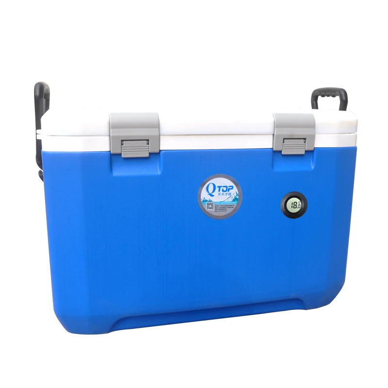 Пластиковые изолированные охладители льда 35 л, наружный охлаждающий контейнер, портативная банка для пива, питья для улицы