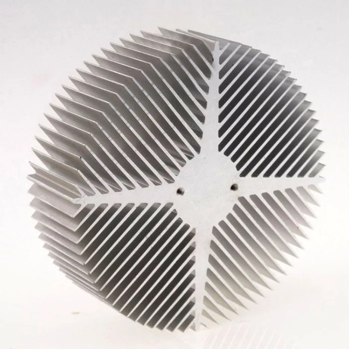 custom big aluminum extrusion lighting heat sinks manufacturer aluminum die casting product