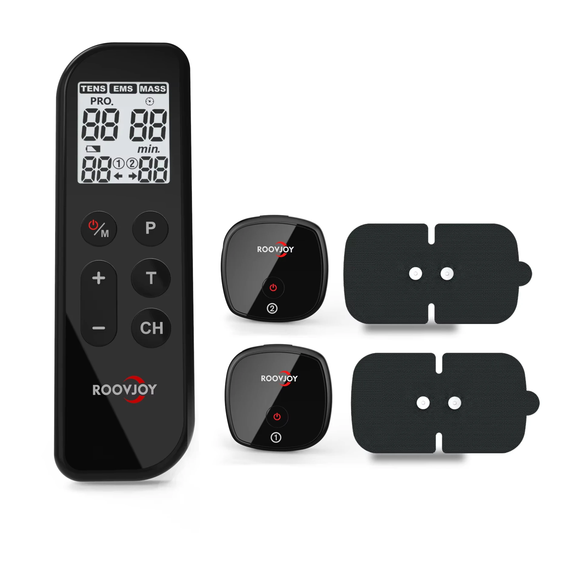 Device Electric pulse Back Waist Massager Profesional Physiotherapy Tens Machine Ems and Reduce Period Relief Muscle Pain