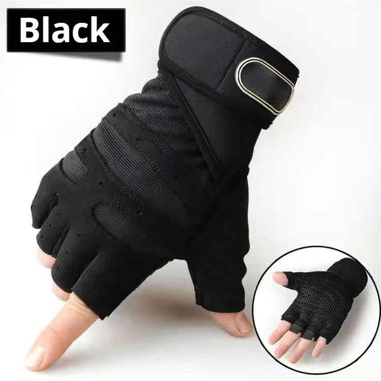 Wrist Support Gym Training Fitness Workout Gloves Weightlifting Gloves for Heavy Exercise Body Building