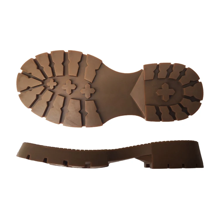 New arrival plum pattern recycled rubber sole for women army boot and martin boot