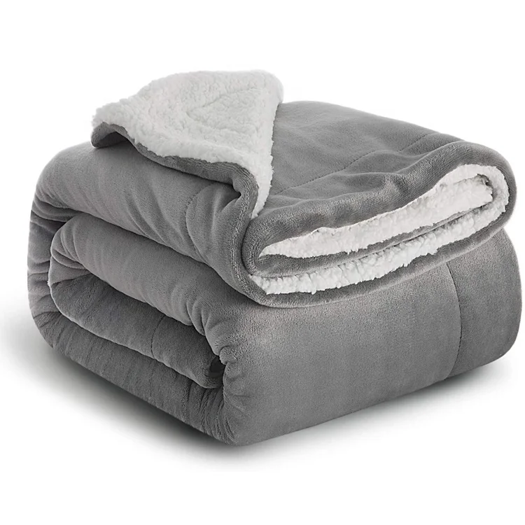 
Amazon hot sale OEM factory low price premium quality sherpa blanket 