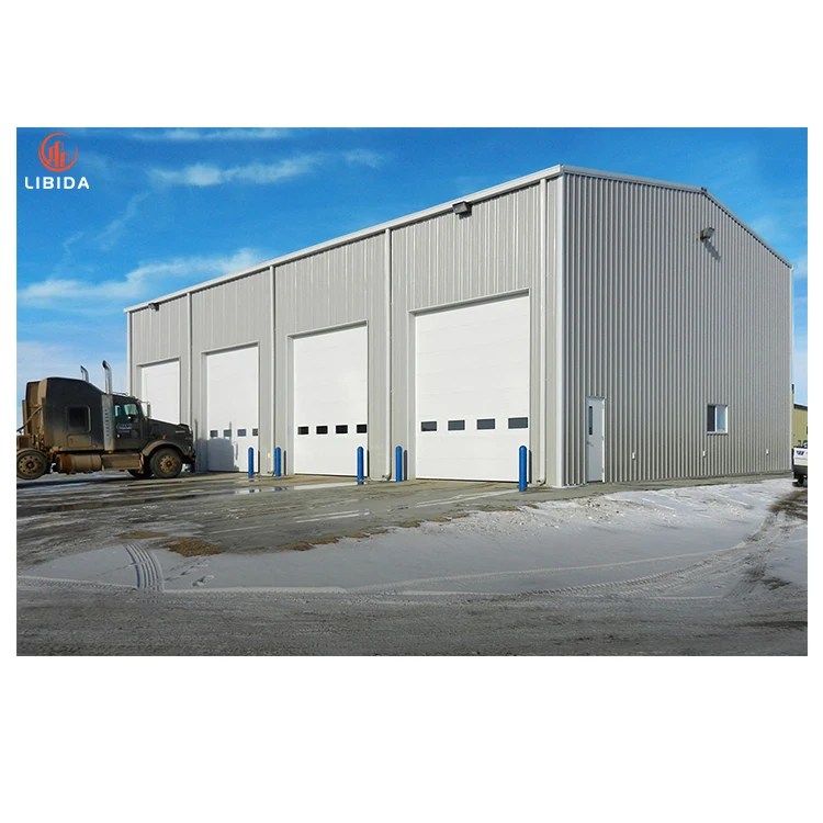 Prefabricated Steel warehouse / workshop / hangar / hall steel structure price