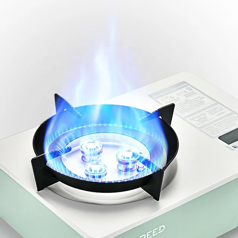 HISPEED Automatic Gas Stove 3 Burner 128G/H Metal Portable Lightweight 3500W 3 Burner Camping Stove