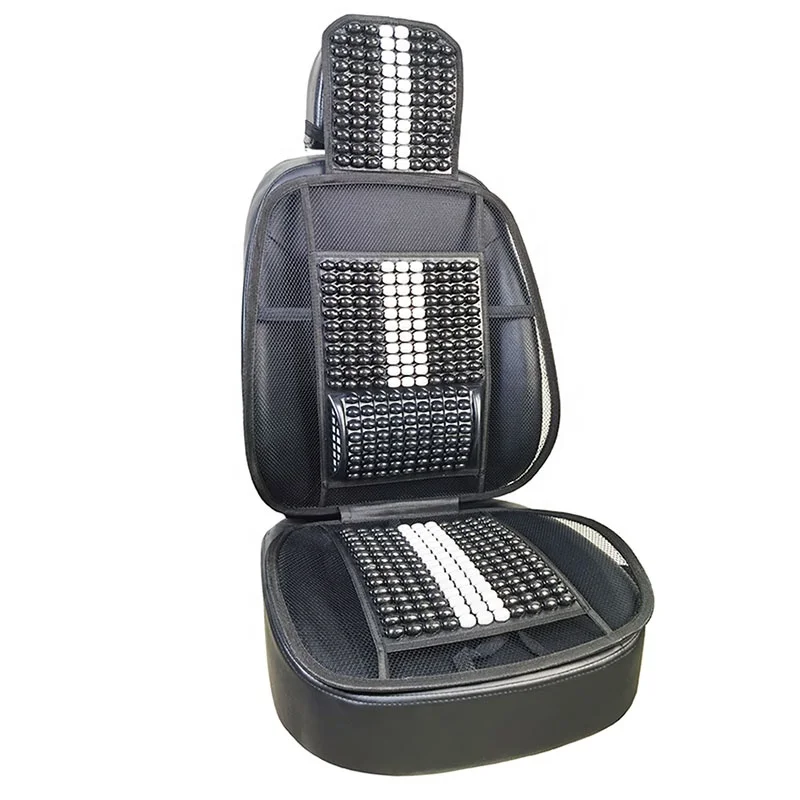 Роскошный сетчатый бандаж на поясницу с деревянными бусинами для поддержки спины массажные подушки и сиденья крутые массажа чехол