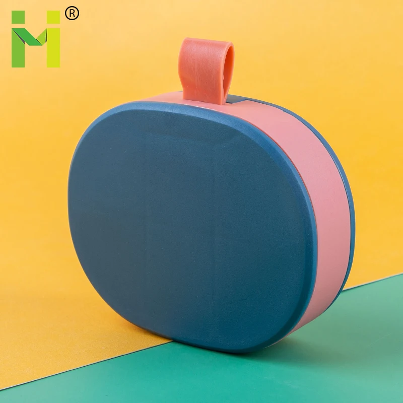 Wholesale Small Travel-Suitable PP Pocket Plastic Medicine Case 6-Case Pill Storage Boxes