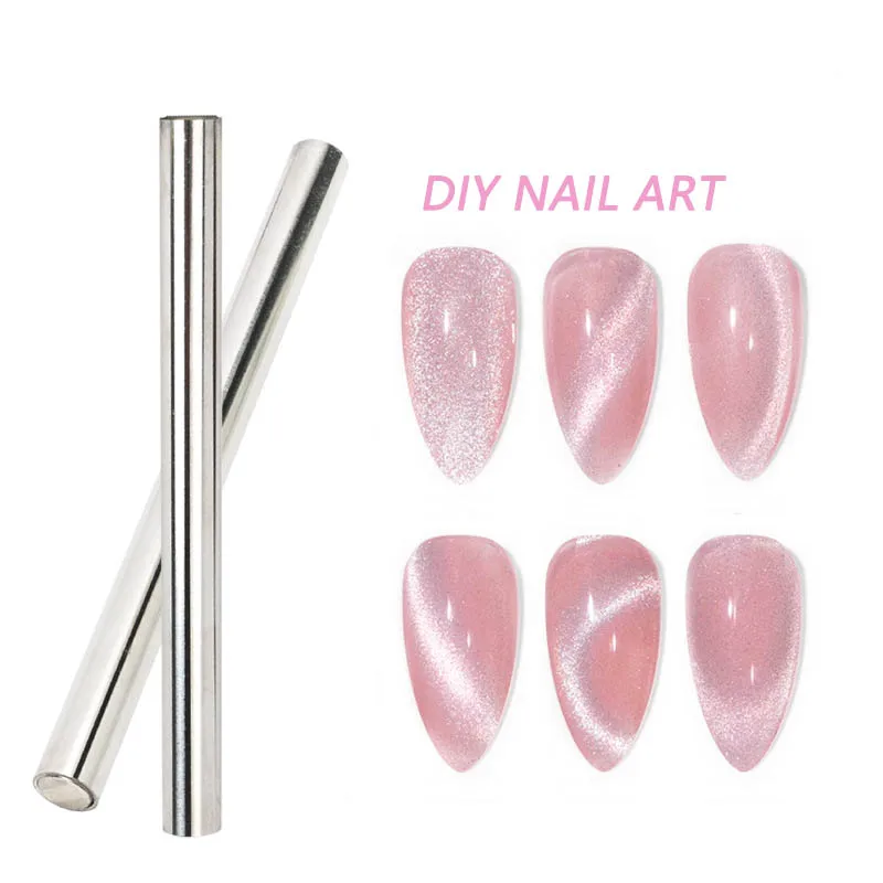 Customize Cat Magnetic Stick Magnet Pen Manicure Tool  Super Long Strong Special Effect Nail Art Magnet Tool