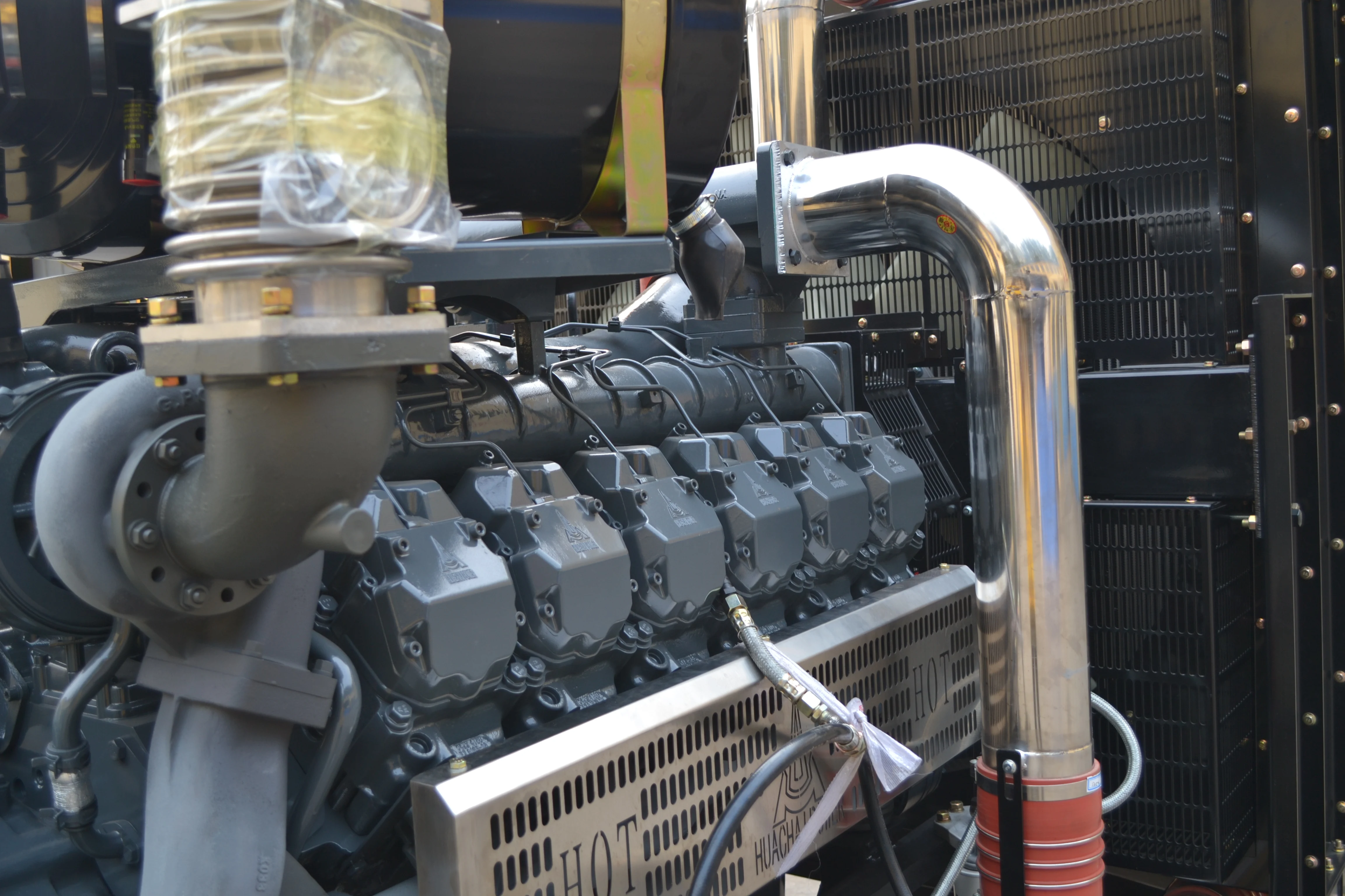 Открытые дизельные генераторы мощностью 600 кВт, двигатель DEUTZ для российского рынка