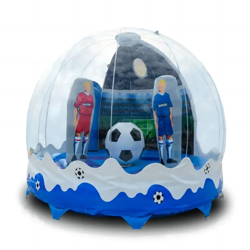 Used snow Globe bounce house  transparent photo booth outdoor inflatable clear dome tent  bubble tent for sale