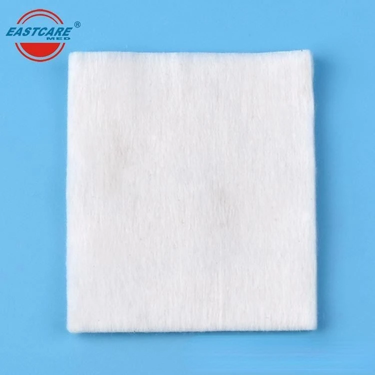 Organic Cotton Disposable Makeup Remover Pads Square Facial Products for Cleansing and Absorbency Custom Label