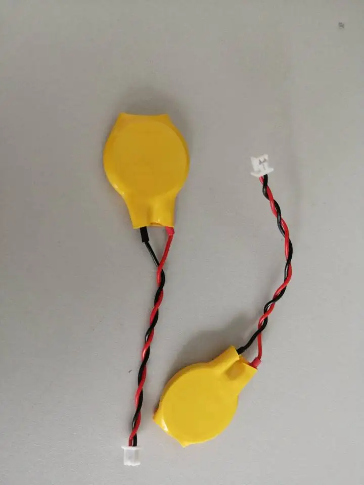 Сверхкачественный резервный аккумулятор cr2032 COMS CR2032 cr2025 cr2016 3 в кнопочный Аккумулятор со свинцовым проводным кабелем/соединителем