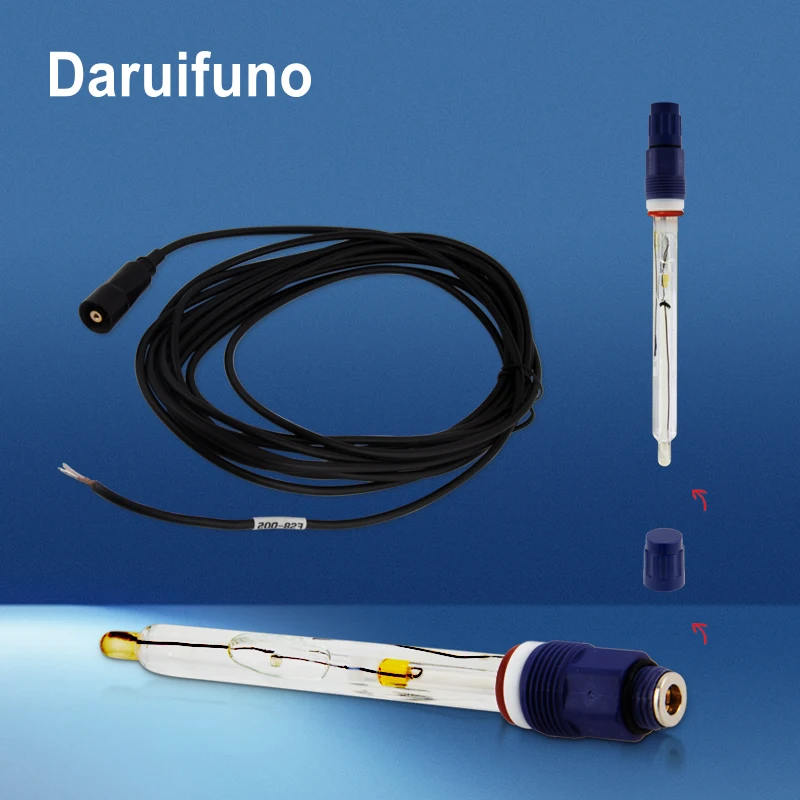 Hydrofluoric Acid Resistance Online Glass pH Sensor Electrode for Water