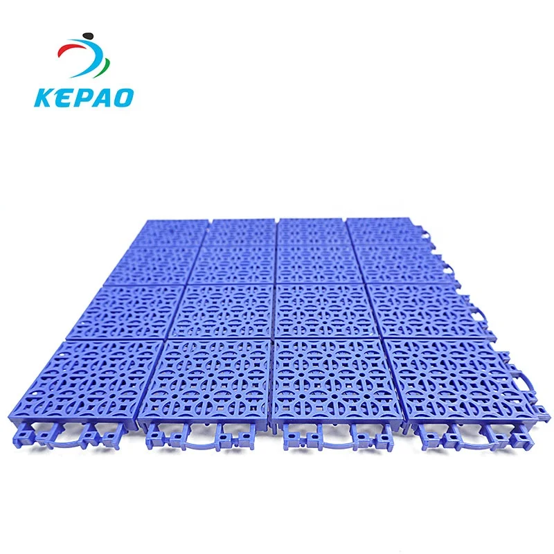Kepao Wholesale Direct Sales New Anti-slippery Roller Skating Floor for Outdoor Badminton Court Basketball Flooring Outdoor