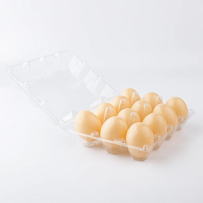 Eco-friendly Transparent Egg Tray Wholesale 30 Egg Plastic Trays With Cover