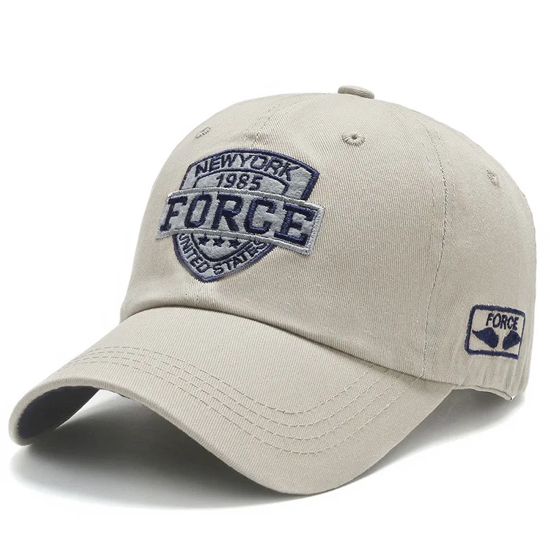 2021 Best Sell Simple Six Color Adjustable Cotton Embroidery Casual Baseball Cap For Man
