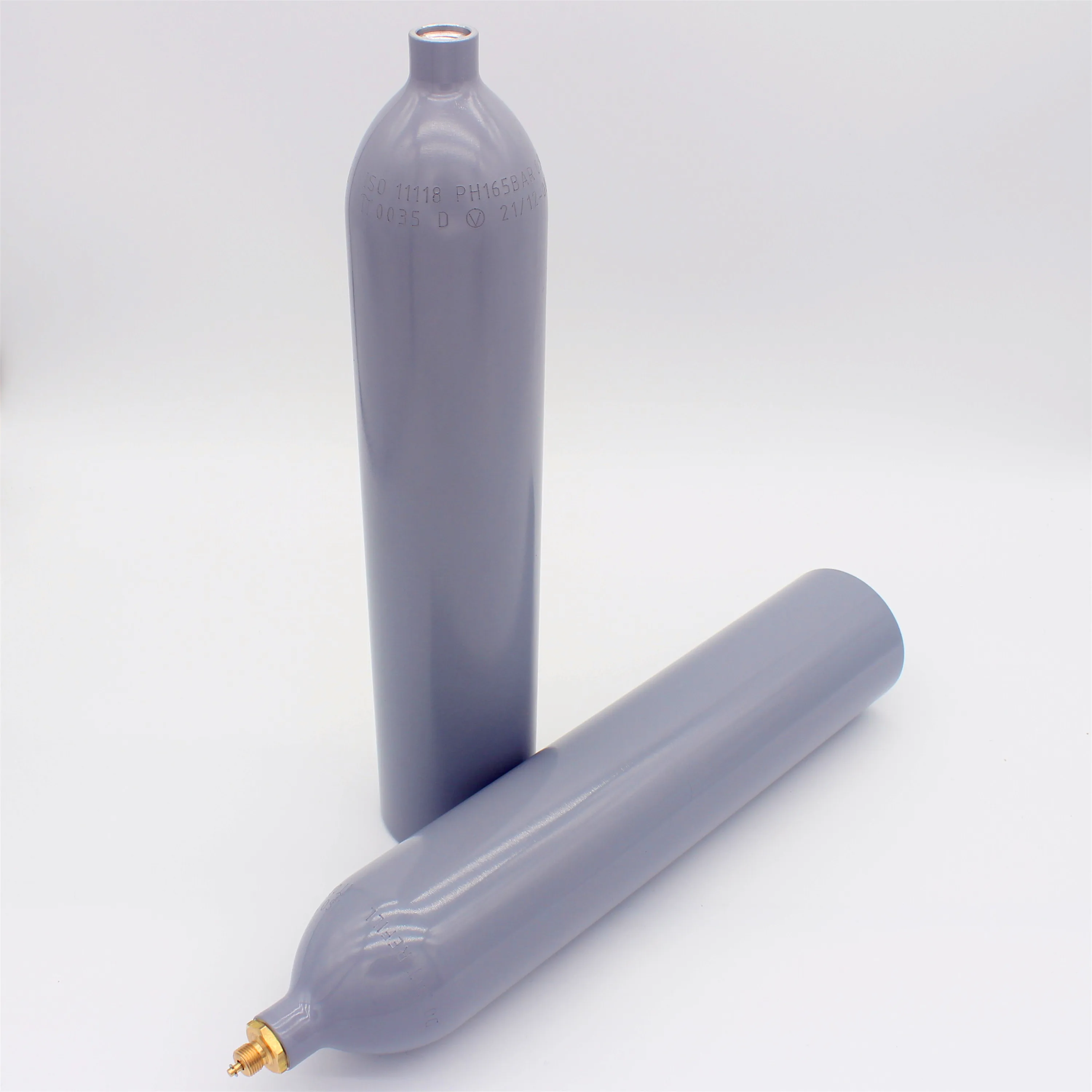 Factory direct sale high quality aluminum gas cylinder 0.95L/580g co2 aluminum cylinder