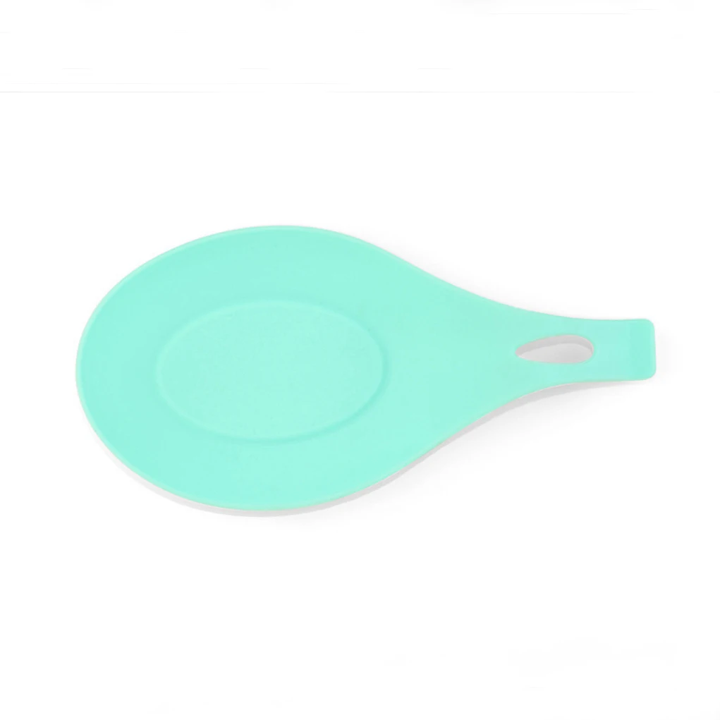 Hot Selling Creative Small Tool kitchen Accessories Spoon Rests Holder Kitchen Silicone Spoon Holder For Cooking