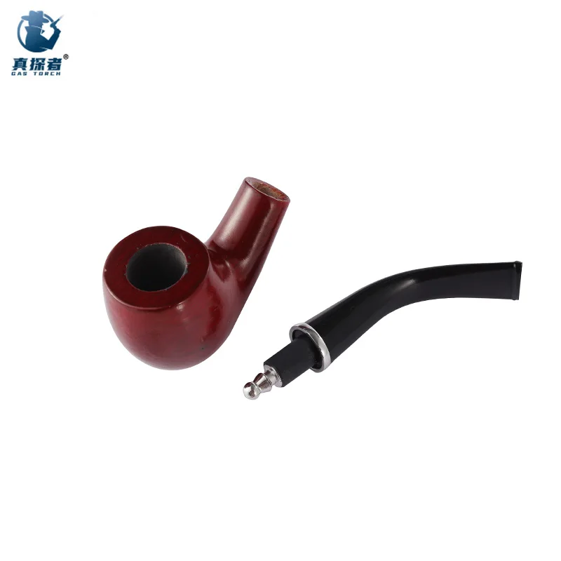 Custom handmade durable smoking hookah wooden tobacco pipe for gift